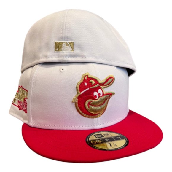 New Era Baltimore Orioles Chrome Pack 59FIFTY Fitted Hat Cap 1983 WS Patch - Picture 2 of 6